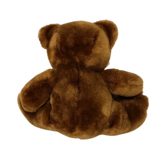 DanDee Collectors Choice Teddy Bear Brown Plush Toy Bow Stuffed Animal 10 in - Picture 2 of 6